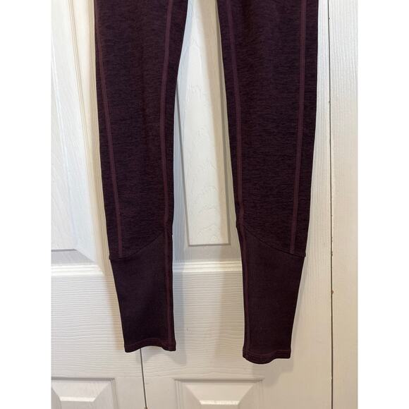 Alo Alosoft Black Plum Heather Butter Soft Lounge Legging Size XXS - Picture 4 of 10